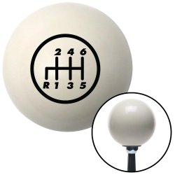 6 Speed Shift Pattern - 6RDL Shift Knobs - Part Number: 10018282