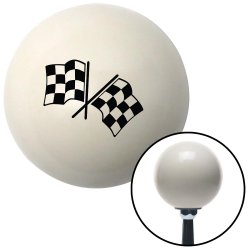 Dual Checkered Flags Shift Knobs - Part Number: 10019633