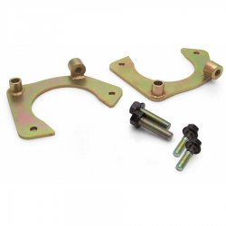Helix Mustang II Caliper Bracket Set With Hardware for 11” GM Rotor - Part Number: HEXCB9