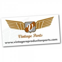 24" X 48" Vintage Logo Color Banner - Part Number: VINPROA001