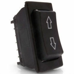 Illuminated 3 Position Rocker Switch with Arrows - Part Number: KICSW2
