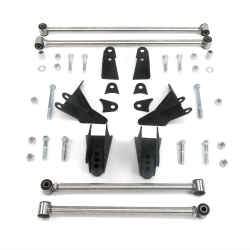 Jeep Comanche 1985-1992 Heavy Duty Triangulated 4-Link Kit - Part Number: HEXA3DC30