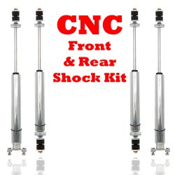 1968 - 1971 Ford Mercury Torino and Montego Front & Rear Performance Shocks - Part Number: HEX9BE07B