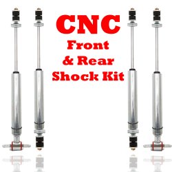 1957 - 1958 Ford Fairlane and Fairlane 500 Front & Rear Performance Shocks - Part Number: HEX9BE064