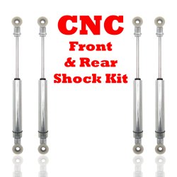 1973 - 1986 Chevrolet C-10 C15 Pickup Truck Front & Rear Performance Shocks - Part Number: HEX9BE09B