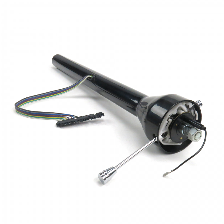 28" Paintable Vintage Roadster Steering Column Floor Shift