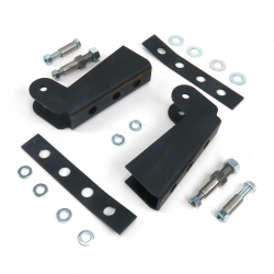 Helix Shock Relocation Kit with Brackets - Part Number: HEXSHXR6