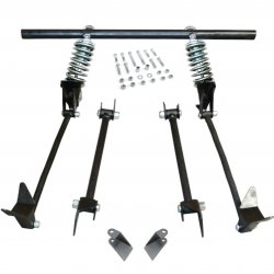 Triangulated Rear 4-link w/ Coilovers 36 1936 Ford Model 48 Coupe  - Club, Standard, Deluxe, 3-window
 - Part Number: HEXA32062