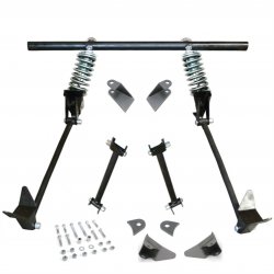 Triangulated Rear 4-link w/ Coilovers 48 1948 Ford Coupe  - Club, Standard, Deluxe, Super
 - Part Number: HEXA320DD