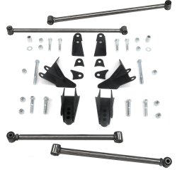 Chevy Colorado Truck 2003 - 2012 Heavy Duty Triangulated 4-Link Kit - Part Number: HEXA3DB34