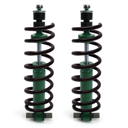 Mustang II 350 Lb Springs with Shocks and Hardware - Part Number: HEXSHX3SPR