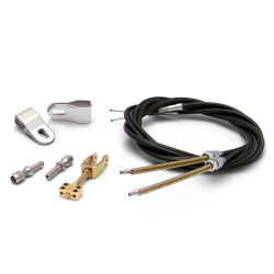 Emergency Hand Brake Cable Kit with Hardware and Ford Clevis’ - Part Number: ASCBC002