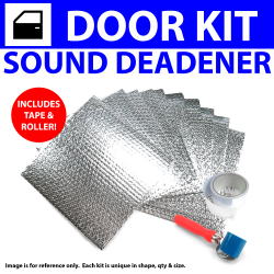 Heat & Sound Deadener Volkswagen Type 4 1968 - 74 2 Door Kit + Tape 4212Cm2 - Part Number: ZIR79650