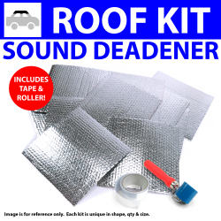 Heat & Sound Deadener Ford GT40 2005 + Roof Kit + Seam Tape, Roller 25080Cm2 - Part Number: ZIR7AAD6