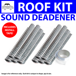 Heat & Sound Deadener Nash Rambler 1950 - 54 Truck Roof Kit + Seam Tape 15444Cm2 - Part Number: ZIR7A780
