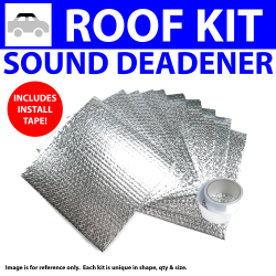 Heat & Sound Deadener Chevy Chevelle 1968 - 1972 Roof Kit + Seam Tape 28608Cm2 - Part Number: ZIR7AA63