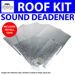 Heat & Sound Deadener Jeep Wrangler 1987 - 1996 Roof Kit + Seam Tape 31608Cm2 - Part Number: ZIR7AA8C
