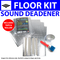 Heat & Sound Deadener Dodge “D” Truck 72 - 80 Floor Kit + Tape, Roller 22530Cm2 - Part Number: ZIR7A842