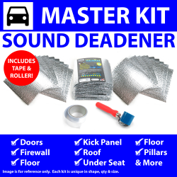 Heat & Sound Deadener Chevy Truck 1955 - 59 Master Kit + Tape, Roller 43200Cm2 - Part Number: ZIR7ABDC
