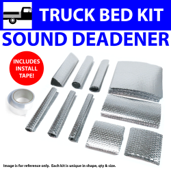 Heat & Sound Deadener Ford Truck 1997 - 03 F150 UnderBed Kit + Tape 37410Cm2 - Part Number: ZIR7A887