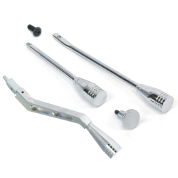 Deluxe Chrome Column Shifter Lever and Column Dress Up Kit - Part Number: VPACS1CDK