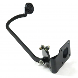 33-34 Ford Model 40 Brake Pedal Bracket kit with 3in Rubber Pedal Pad - Part Number: HEXPKA77D99