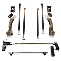 Helix 64-70 Mustang Deluxe 4-Link Bracket Only Kit - Part Number: HEXTTK9A