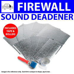 Heat & Sound Deadener VW Type 1 “Oval” 53 - 57 Firewall + Tape, Roller 10233Cm2 - Part Number: ZIR79967