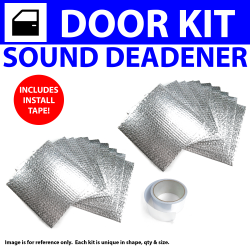 Heat & Sound Deadener Jeep Wrangler 1987 - 1996 4 Door Kit + Seam Tape 23706Cm2 - Part Number: ZIR79DB4