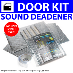 Heat & Sound Deadener Ford Truck 2009 - 14 F150 4 Door Kit + Seam Tape 22500Cm2 - Part Number: ZIR79D97