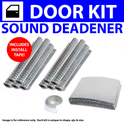 Heat & Sound Deadener Chevy Chevelle 1968 - 1972 4 Door Kit + Seam Tape 21456Cm2 - Part Number: ZIR79D7C