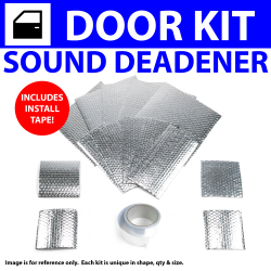 Heat & Sound Deadener Dodge “D” Truck 1966 - 71 4 Door Kit + Seam Tape 27018Cm2 - Part Number: ZIR79DE6