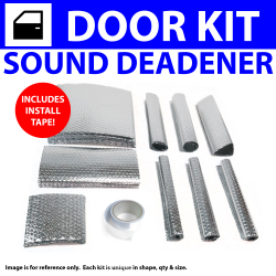 Heat & Sound Deadener Dodge Charger 2006 - 2014 4 Door Kit + Seam Tape 21348Cm2 - Part Number: ZIR79D77