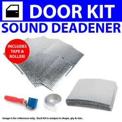 Heat & Sound Deadener VW Type 1 68 - 83 4 Door Kit + Seam Tape, Roller 25380Cm2 - Part Number: ZIR79EB7