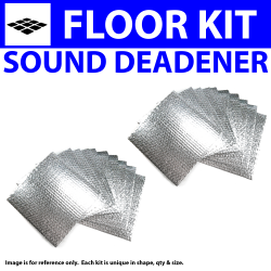 Heat & Sound Deadener Ford Thunderbird 1961 - 1966 Floor Kit 33210Cm2 - Part Number: ZIR79FC2