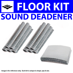 Heat & Sound Deadener for 03-08 Ram Pickup ~ Floor Stg3 Kit - Part Number: ZIR76F41