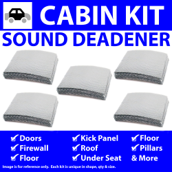 Heat & Sound Deadener for Late Mercury ~ In Cabin Stg3 Kit - Part Number: ZIR76F33