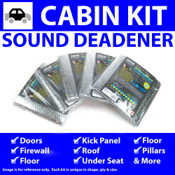 Heat & Sound Deadener Chevy Chevelle 1968 - 1972 Cabin Kit 39336Cm2 - Part Number: ZIR7A257