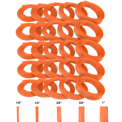 Orange Ultra Wrap Wire Loom Variety Pack - 250 Feet Total - Part Number: KIC7ACF3