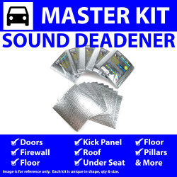 Heat & Sound Deadener Chevy Chevelle 1968 - 1972 Master Kit 46488Cm2 - Part Number: ZIR7A500
