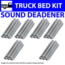 Heat & Sound Deadener Dodge “D” Truck 1966 - 1971 Truck UnderBed Kit 45030Cm2 - Part Number: ZIR7A86D