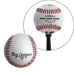 Official Big League Baseball Transmission Gear Shift Knob With Universal Adapter - Part Number: ASCSN15019