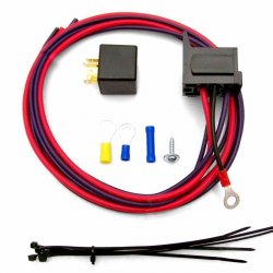 Electric Fan Relay Kit with Plug n Play Harness - Part Number: ZIRZFRAS