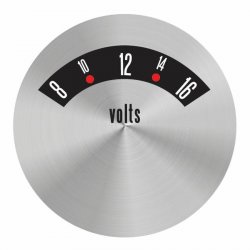 American Retro Rodder Series Volt Face - Part Number: AURGF01S1V