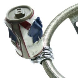 Crushed Beer Can Suicide Brody Knob - Part Number: ASCBN00015