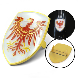 VW Coat of Arms of Brandenburg Hood Badge Crest - Part Number: VPAHC010