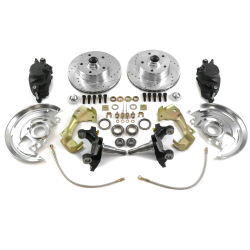 64-72 Chevelle Front Disc Brake Conversion with 2” Drop Spindles - Part Number: HEXBK36