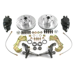 62-67 Nova/Chevy II Disc Brake Conversion with Stock Spindles - Part Number: HEXBK37