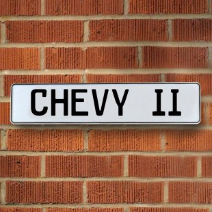 Chevy II Street Signs