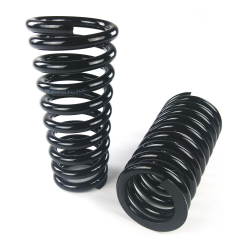 Tapered Coil Over Spring Set for GM - 10” 500lb 2.5” ID Flat x 3.5”ID Flat - Part Number: HEXSPRTC10B
